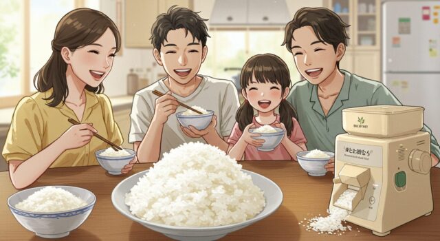 「まとめ：家庭用精米機で、お米のピンチを美味しいチャンスに！」