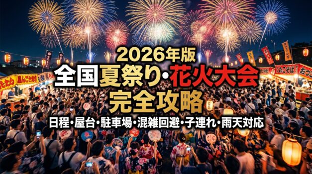 2026年版の全国夏祭り花火大会攻略アイキャッチ