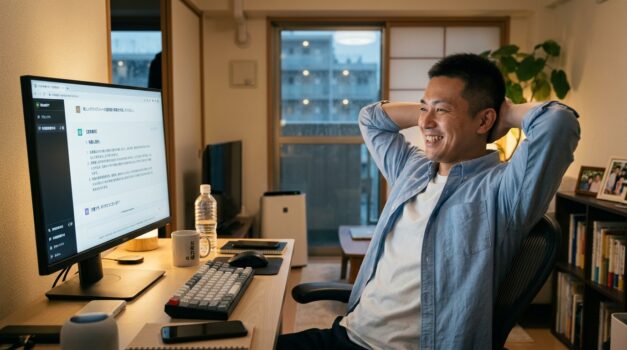 ChatGPTを使って成功した日本のオフィスワーカー