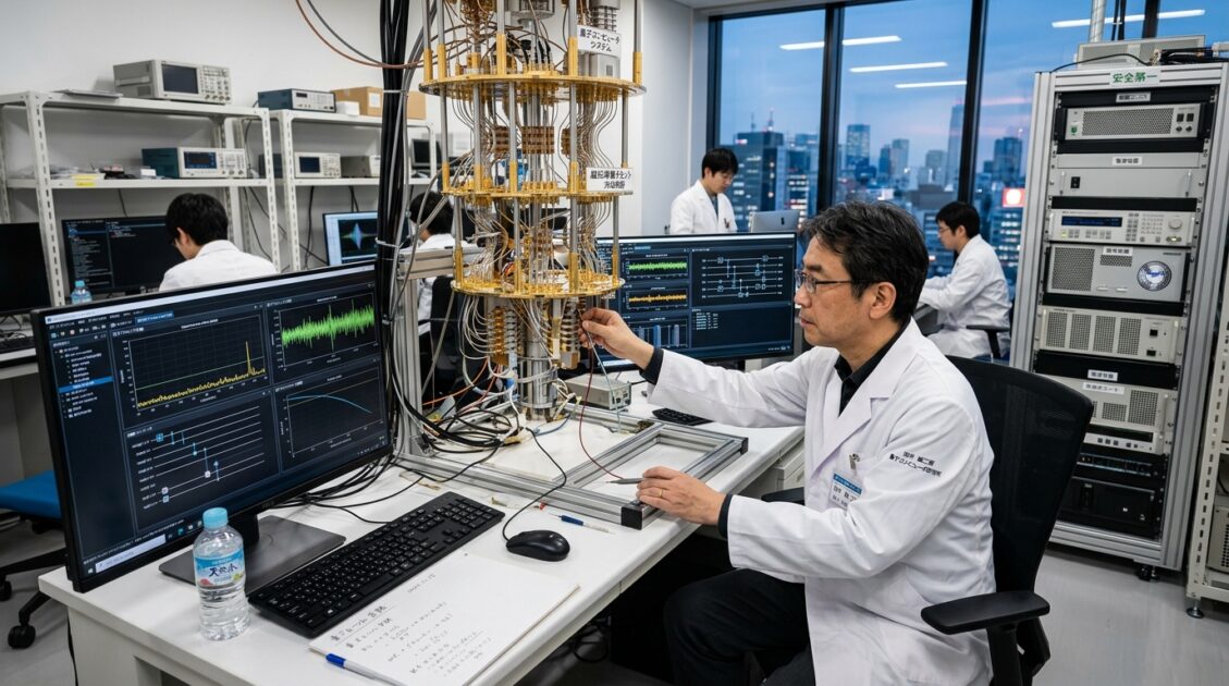 量子コンピュータを研究する日本の科学者